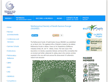 Tablet Screenshot of massee-org.eu